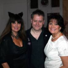 The Gorgeous Caroline Munro & Sally Geeson With The Curator
